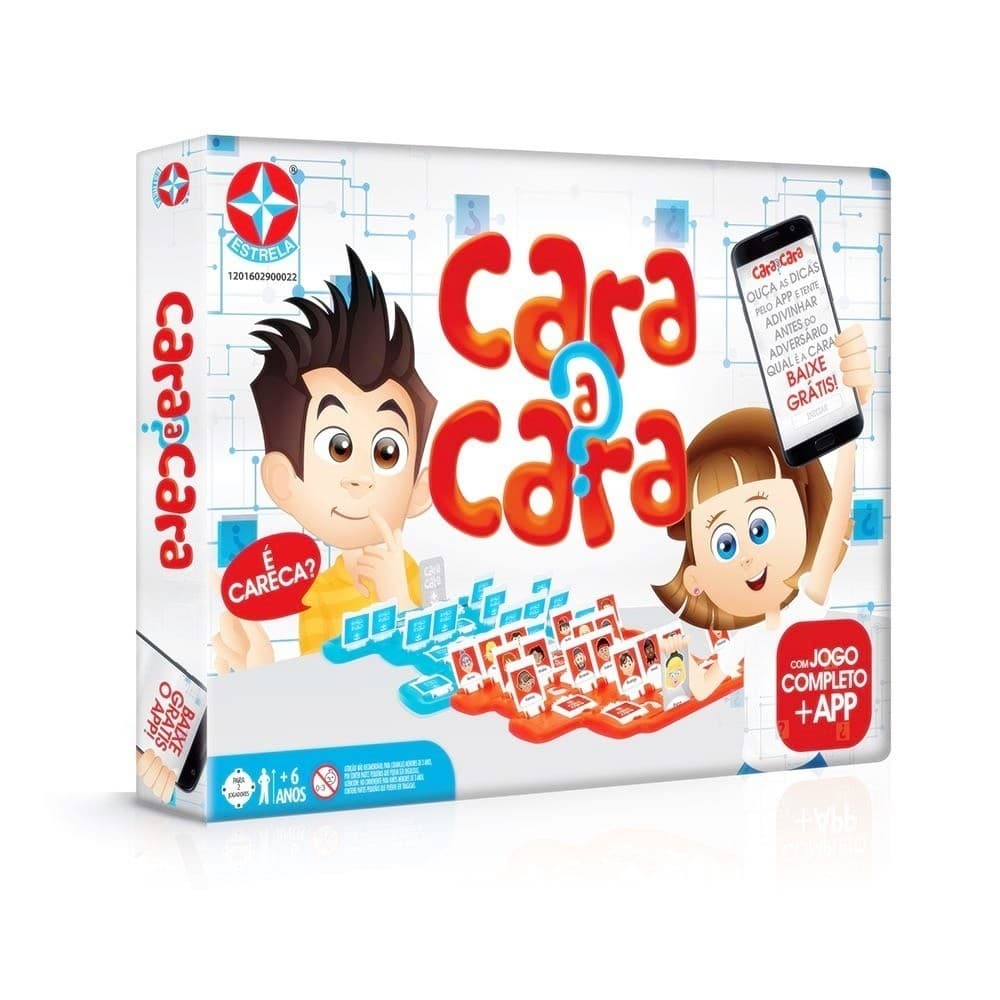 Cara A Cara Jogo De Adivinhacao Classico Para Familia E Amigos Descubra O Personagem - Estrela