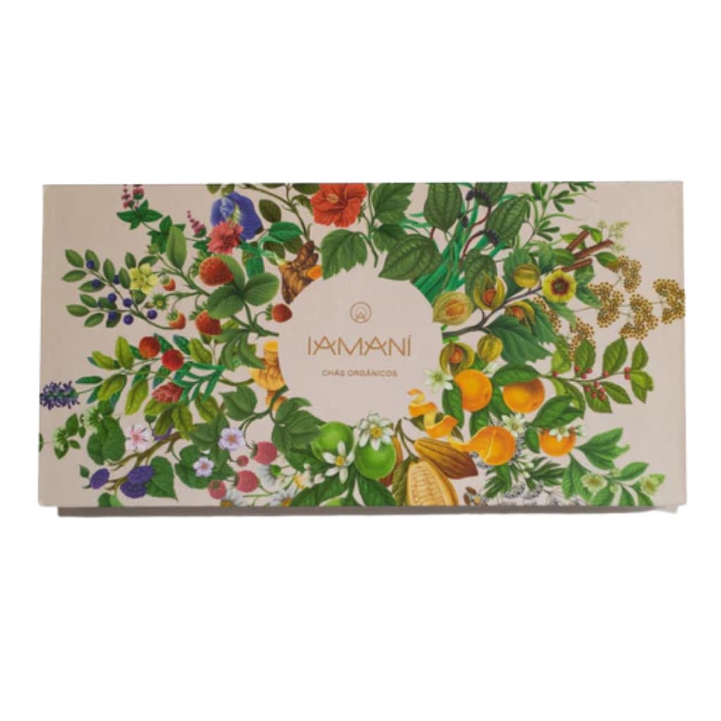 Caixa Especial Chás Orgânicos – 64 Sachês IAMANÍ  – 600g