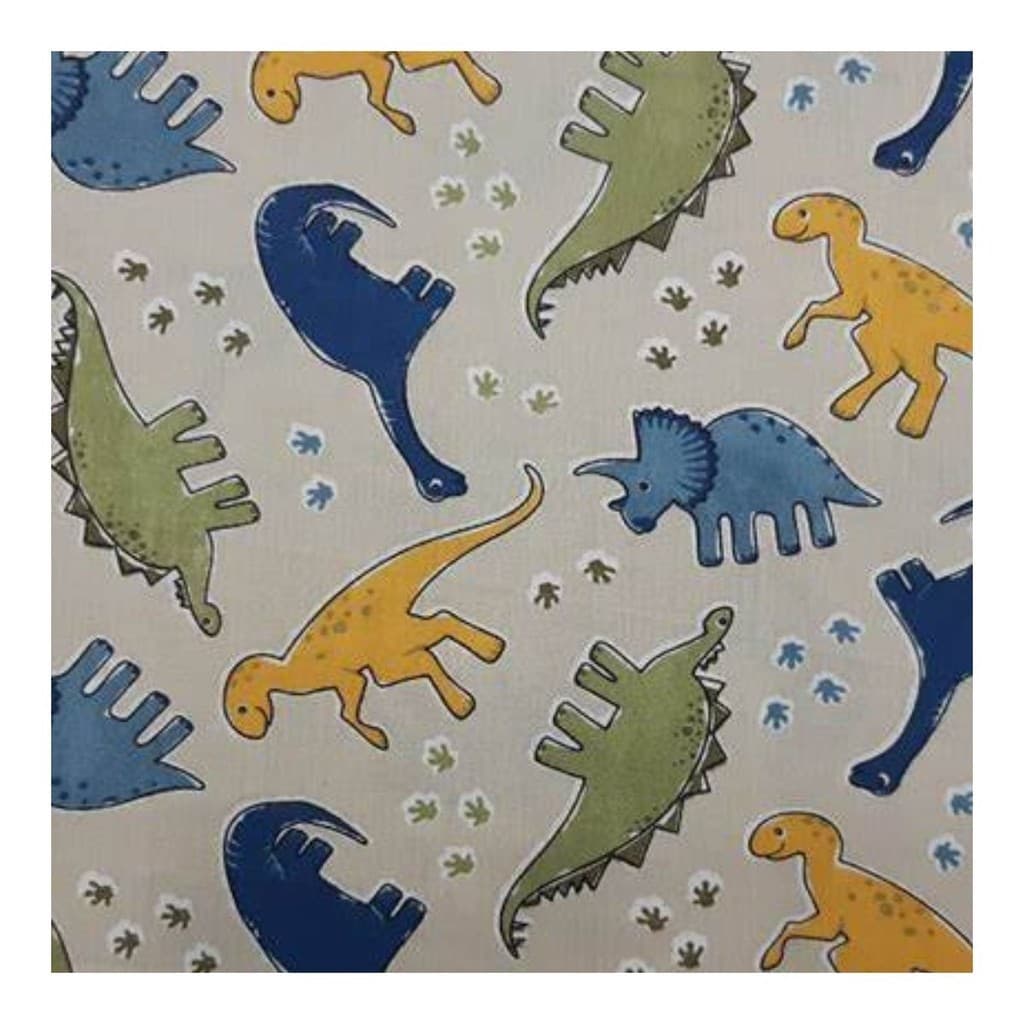 Tecido Patchwork Tricoline Premium 100% Algodão 0,50CMx1,50 CM de Largura  Coleção Dino
