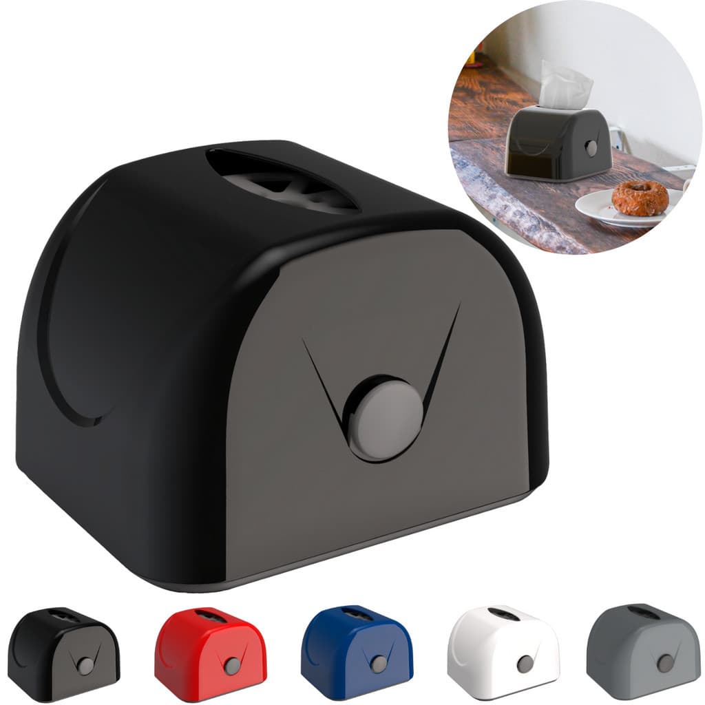 Porta Guardanapo de Mesa Dispenser Multiuso Organizador Suporte Papel Interfolhado Easy PuxeUnitermi