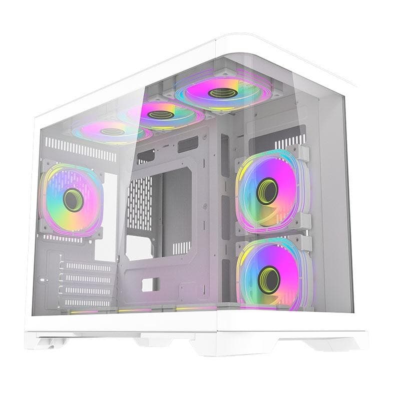 Gabinete Gamer Aigo Darkflash Arc1, Mid-Tower, Lateral De Vidro, Branco, ARC1-WH