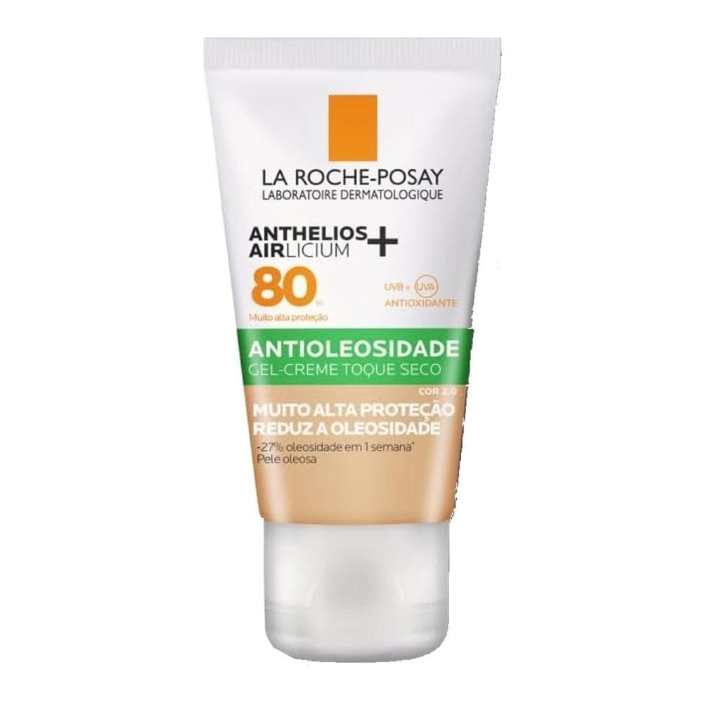Protetor Solar Facial Anthelios Airlicium+ La Roche-Posay FPS80 Cor 2.0 40g