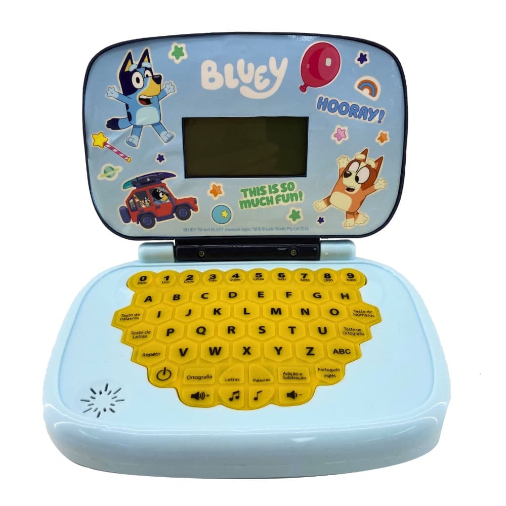 Laptop Bluey Minigame Infantil Educativo Tela Incorporada Candide