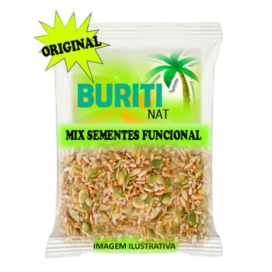 SEMENTES EM MIX FUNCIONAL PREMIUM  COMBO SAUDÁVEL 500G