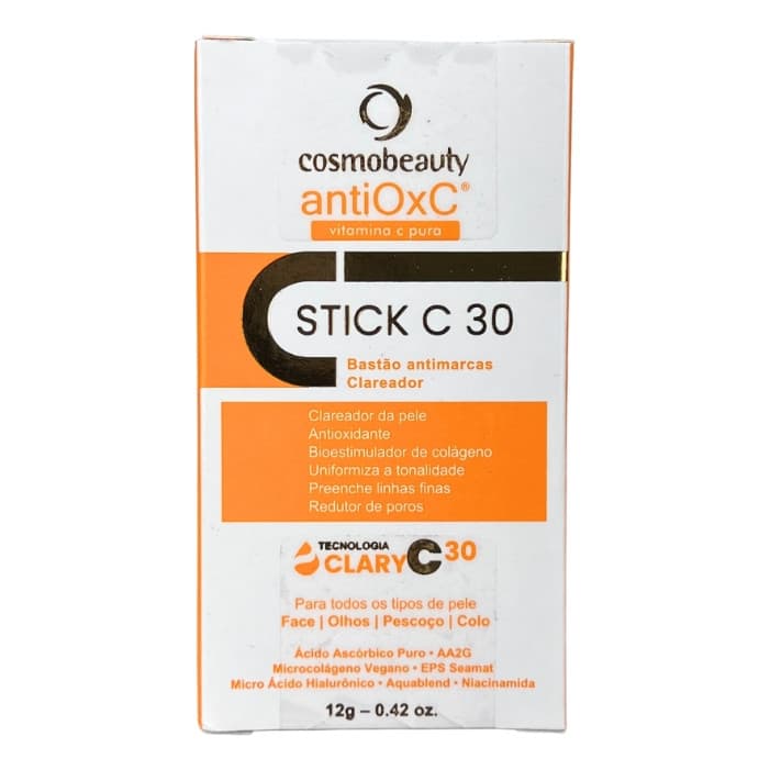 Antiox C Stick C 30 Vitamina C Anti Idade Cosmobeauty 12g