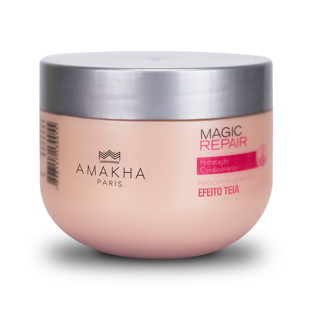 Máscara Capilar Efeito Teia Hidratante Magic Repair Amakha Paris - Sela cutícula, Reduz Porosidade