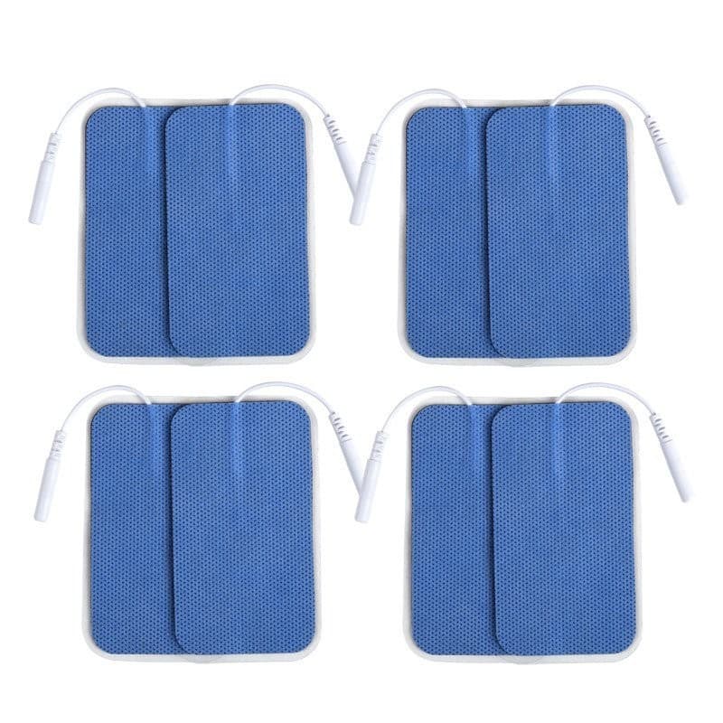 10/30/50/Pcs 5x9cm Dezenas Eletrodo Pads Acessórios EMS Estimulador Muscular Patch Almofadas De Substituição Massageador