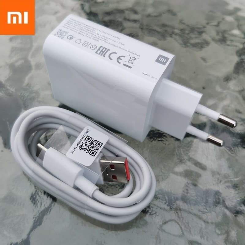Novo Xia Redmi Nota 10 9 Carregador Rápido Pro 33W Carga turbo Tipo C