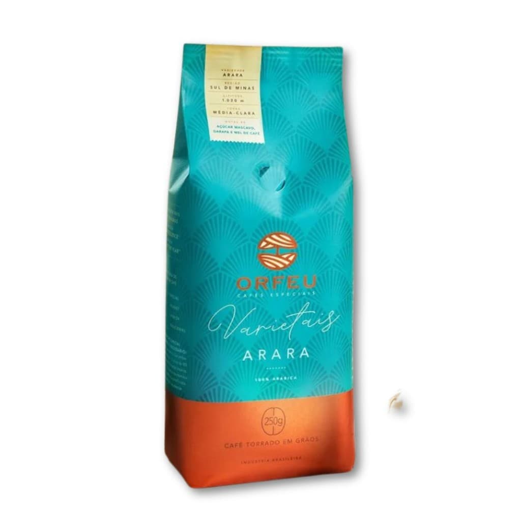 250g Café em Grãos Especial Orfeu Arara 100% Arábica