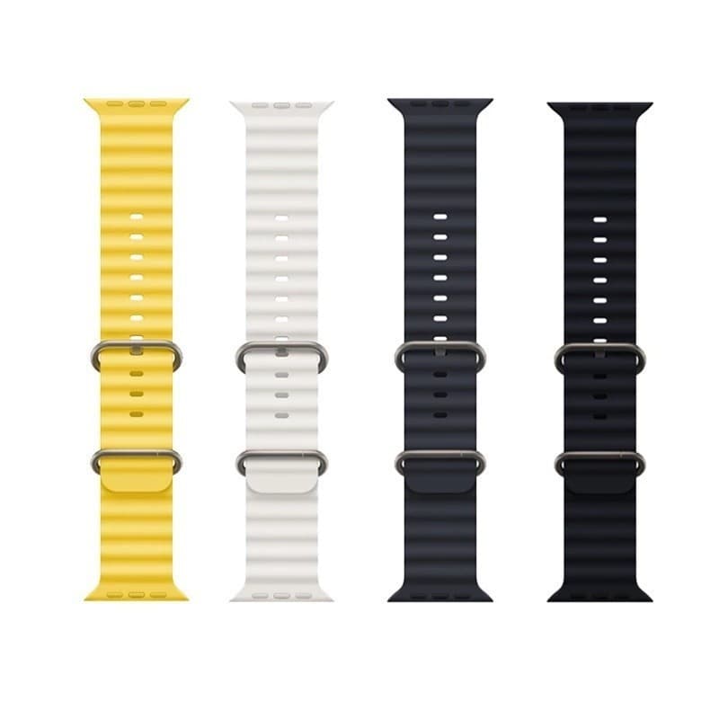 Pulseira Oceânica Para Relógios Apple Série 8 ultra 41mm 43mm 45mm Smartwatch Relógio Inteligente 42mm 44m 40mm