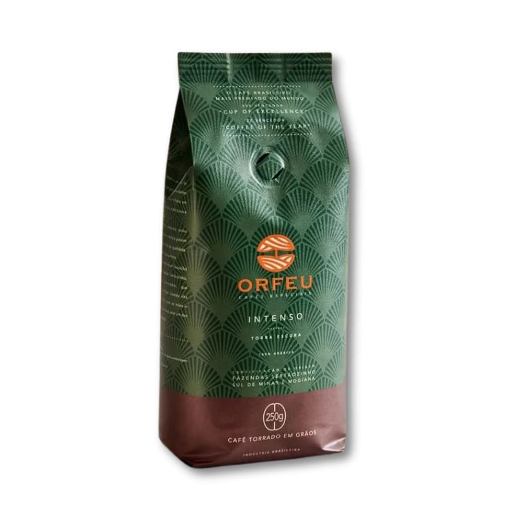 250g Café em Grãos Especial Orfeu Intenso 100% Arábica