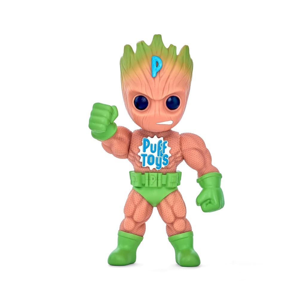 Boneco Heróis Infantil Vinil Macio Brinquedo Groot Hero Stem Articulado - Puff Toys