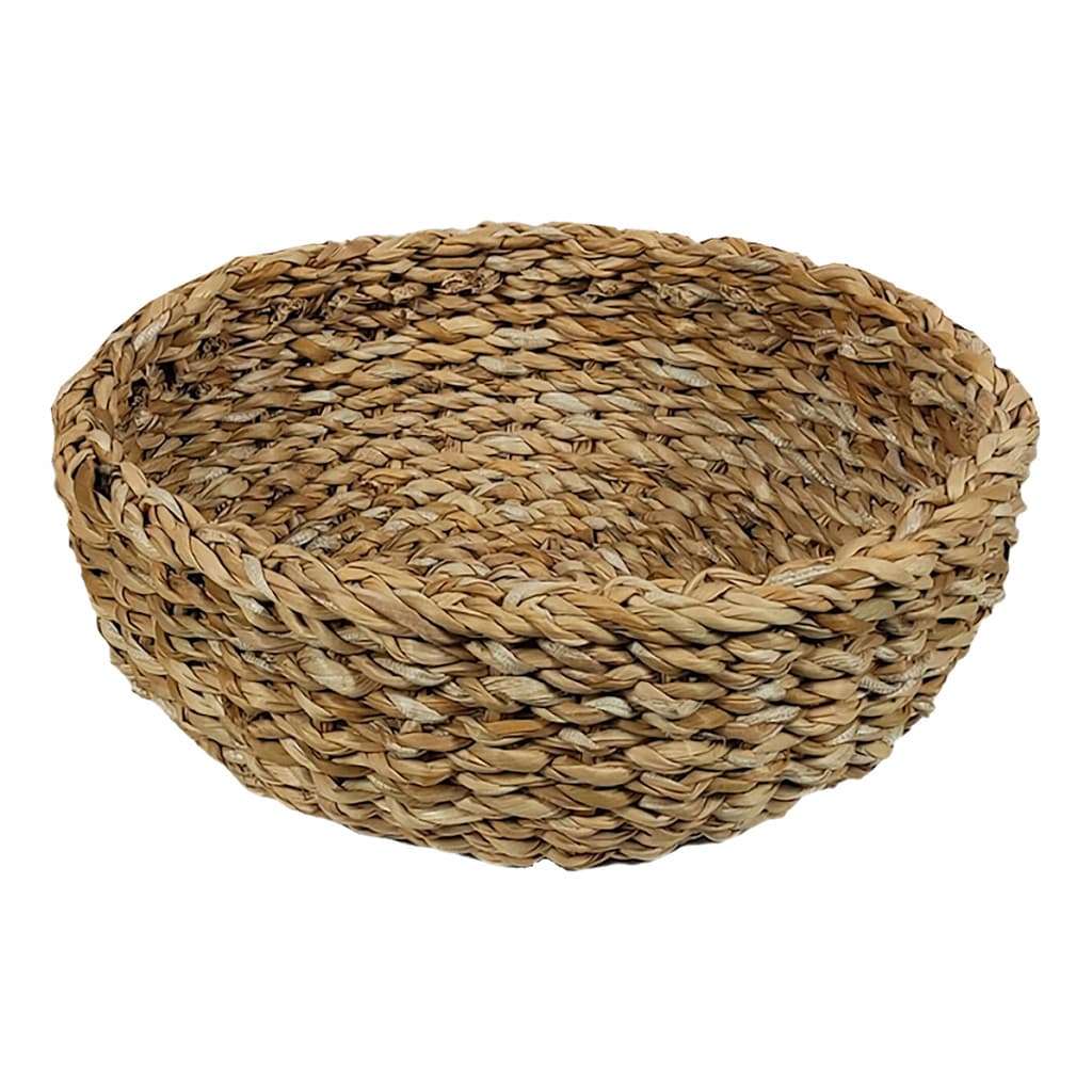 Cesto Organizador Em Fibra Natural Grande Para Banheiro Ou Sala