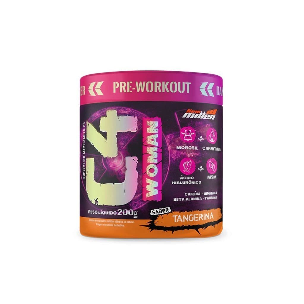 C4 Woman Pré-Treino Feminino New Millen 200g