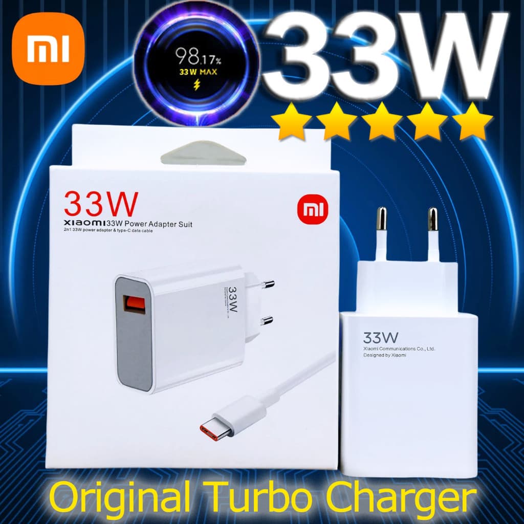 Carregador Turbo Para Xia 33w Carga Rápida Cabo 6A Tipo C POCO X5 X3 Pro F3 M3 Redmi Nota 9 10 11 12 11s Telefone