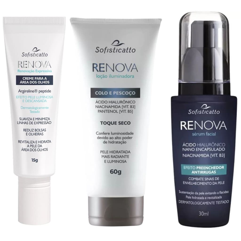Skin Care Reparador Rosto Anti Rugas Sinais Idade Tira Olheiras Manchas Rejuvenescedor