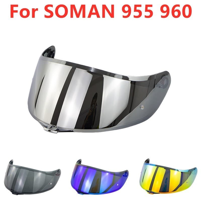 RIO SOMAN 955 960 Visores Do Capacete Da Motocicleta Casco Moto Shield Protetor Solar Anti UV Acessórios Para 955