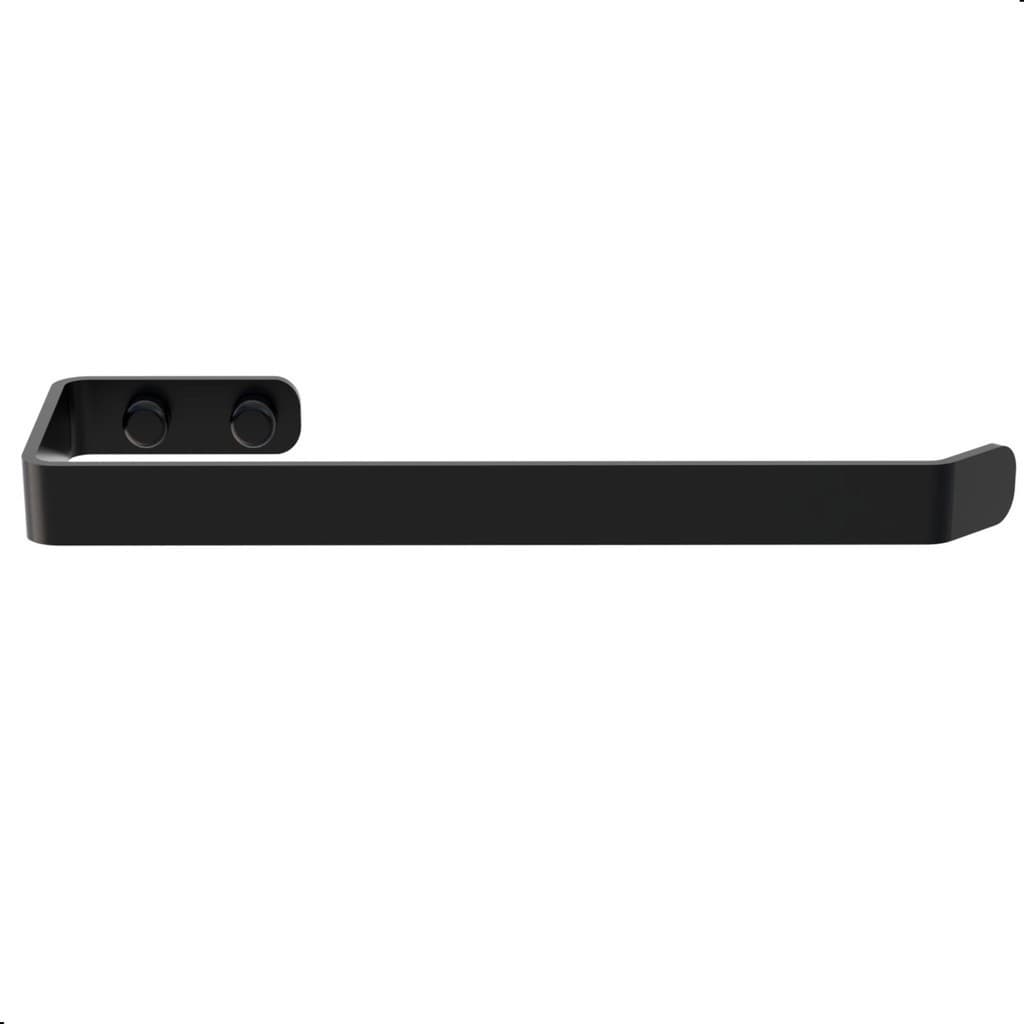 Suporte Para Toalhas de Rosto Banheiro de Parede Preto Zmtt