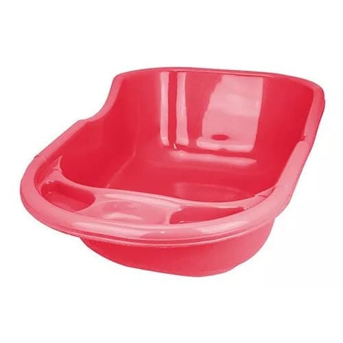 Banheira Plástica 30L para Bebê – Rosa ou Azul