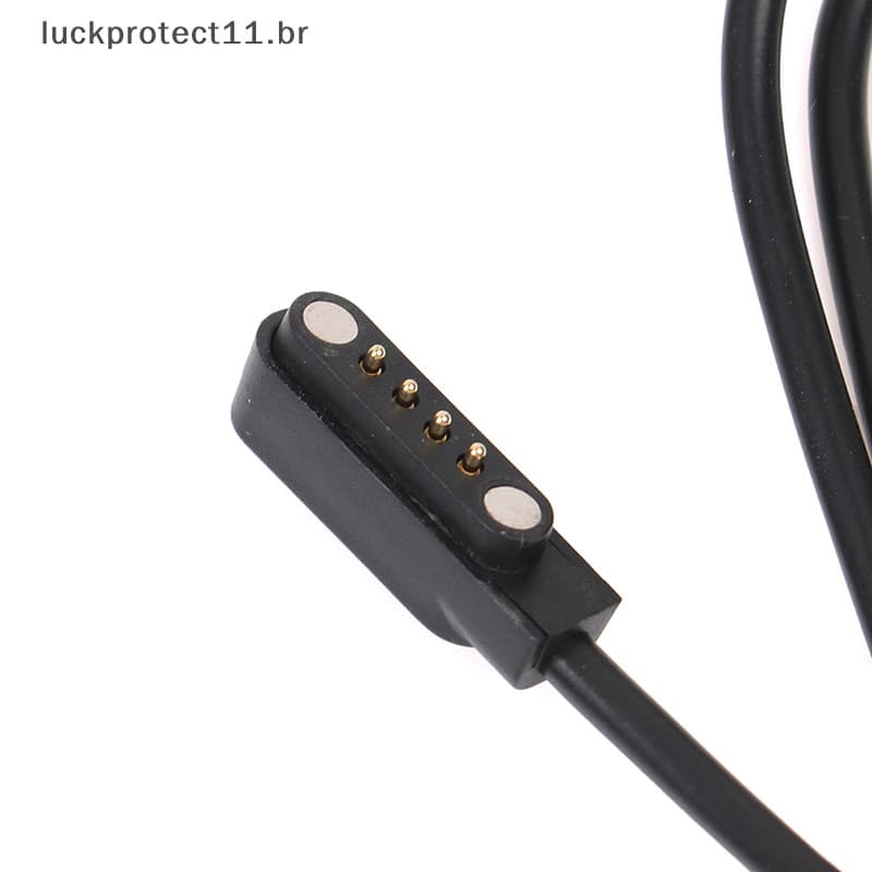 LTBR Cabo Carregador Universal De Smartwatch Relógio Inteligente Magnético De 2 Pinos USB De 4 Para 7,62mm 2,54mm De 4mm ~