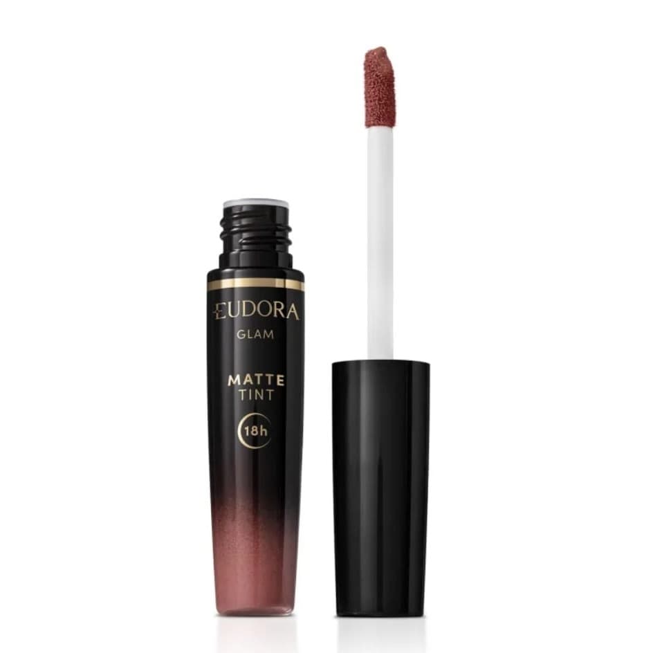 Batom Líquido Eudora Glam Matte Tint Rosé Vintage Original 4ml Envio Imediato