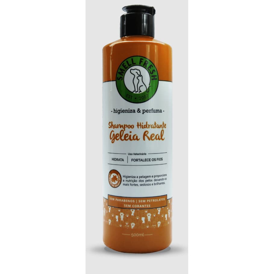 Shampoo Pet Hidratante Geleia Real Smell Fresh 500ml (para cães e gatos)