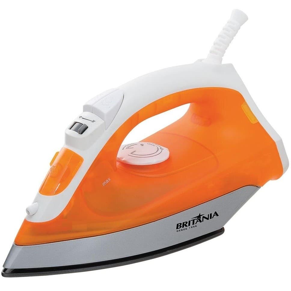 FERRO DE PASSAR A VAPOR BRITANIA 1120W  laranja 220V