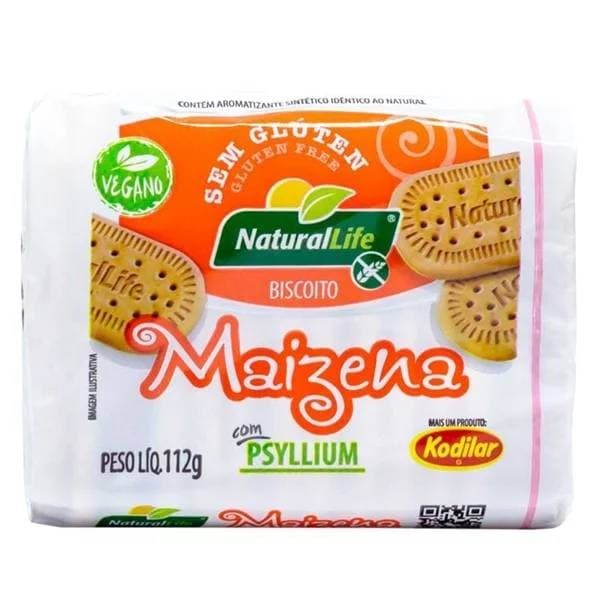 Biscoito Maizena Vegano Kodilar 112g – Sabor Tradicional e Saudável, Sem Glúten e Sem Lactose