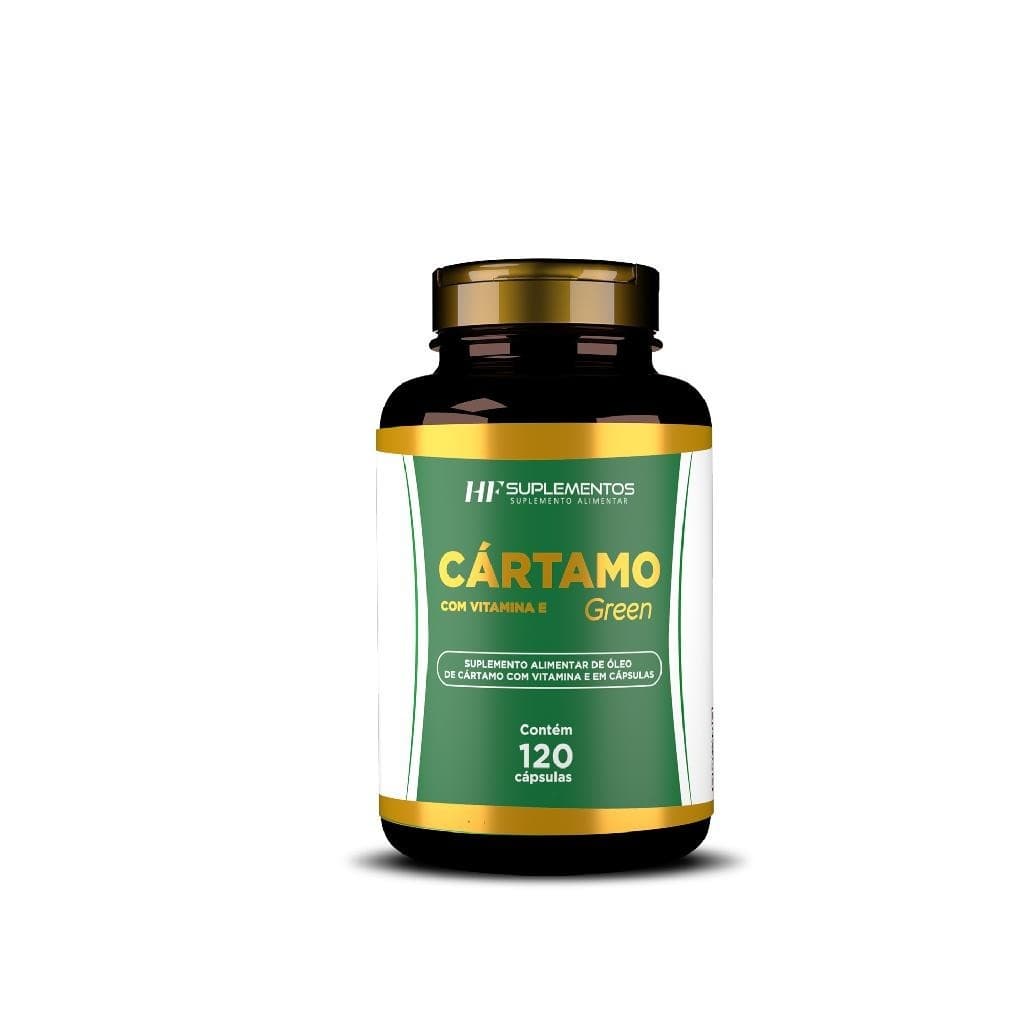 ÓLEO DE CÁRTAMO COM VITAMINA E HF SUPLEMENTOS 120CAPS