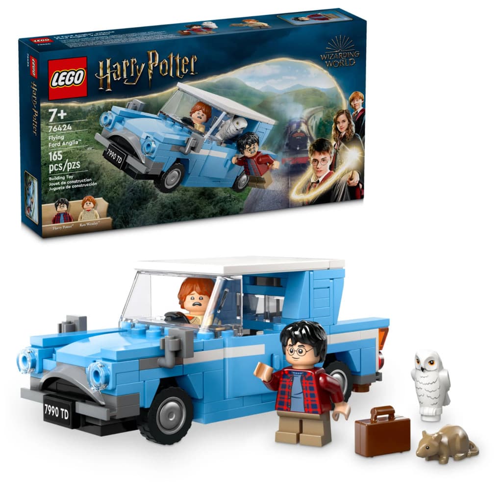 Lego Harry Potter Ford Anglia Voador 165 Peças Blocos De Montar 76424