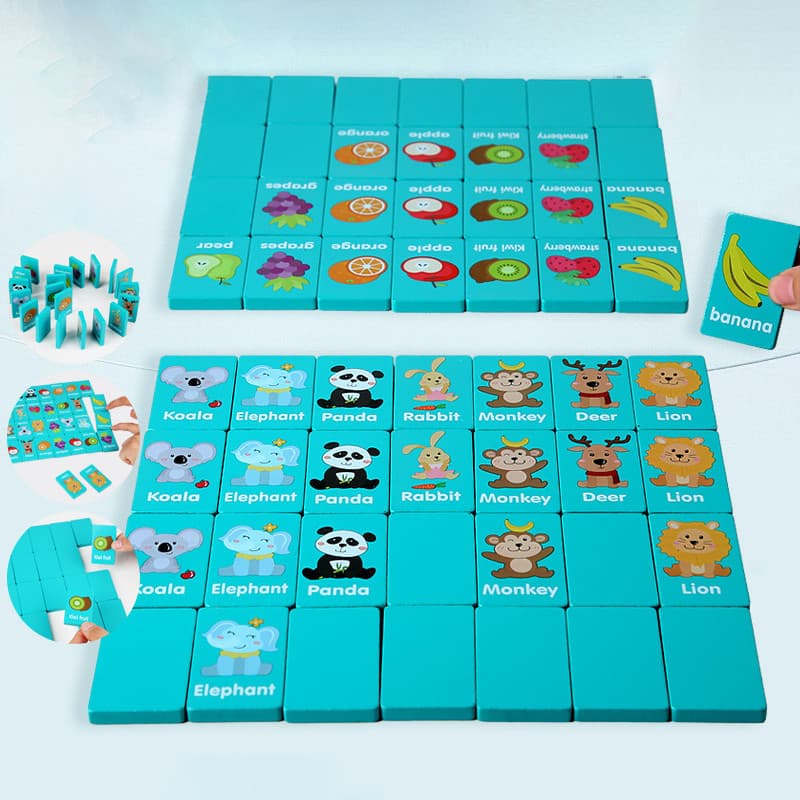 Blocos Infantis À Beira-Mar Escapar Mahjong Memória De Madeira Solitaire Jogo De Correspondência Festa Família Jogos De 