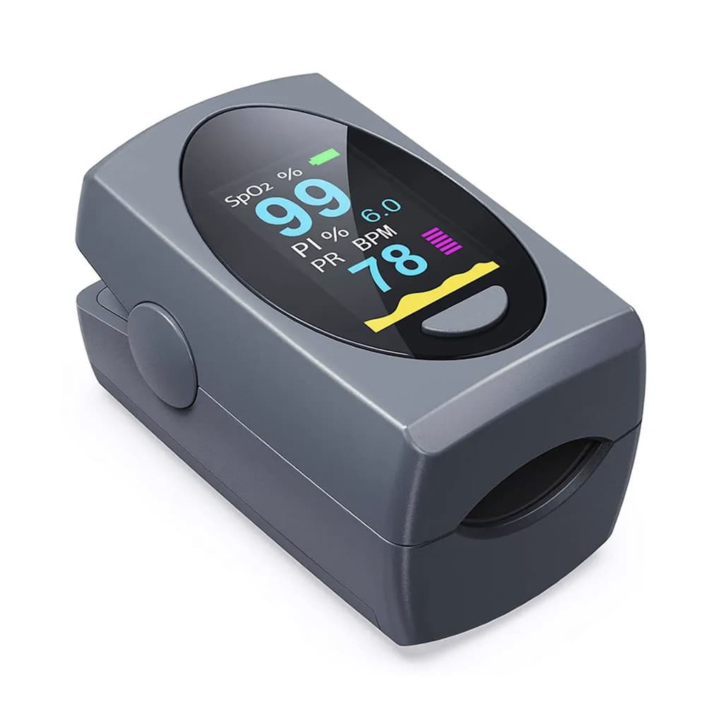 Oxímetro de Pulso para Dedo Mediclini Color LT-F20