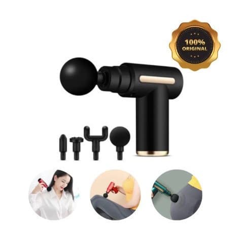 Massageador Muscular Elétrico Pistola Profissional Original (Cores Sortidas)