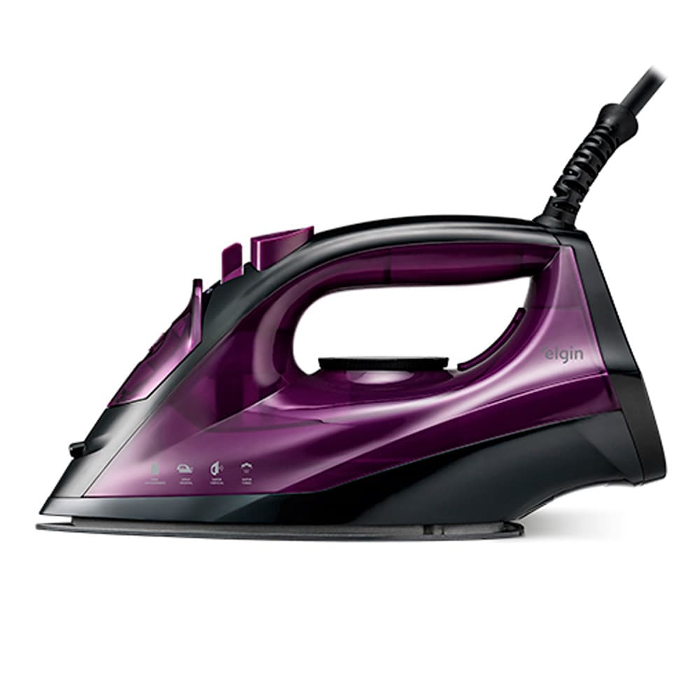 Ferro a Vapor Easy Pass 1700W RoxoElgin - 220V