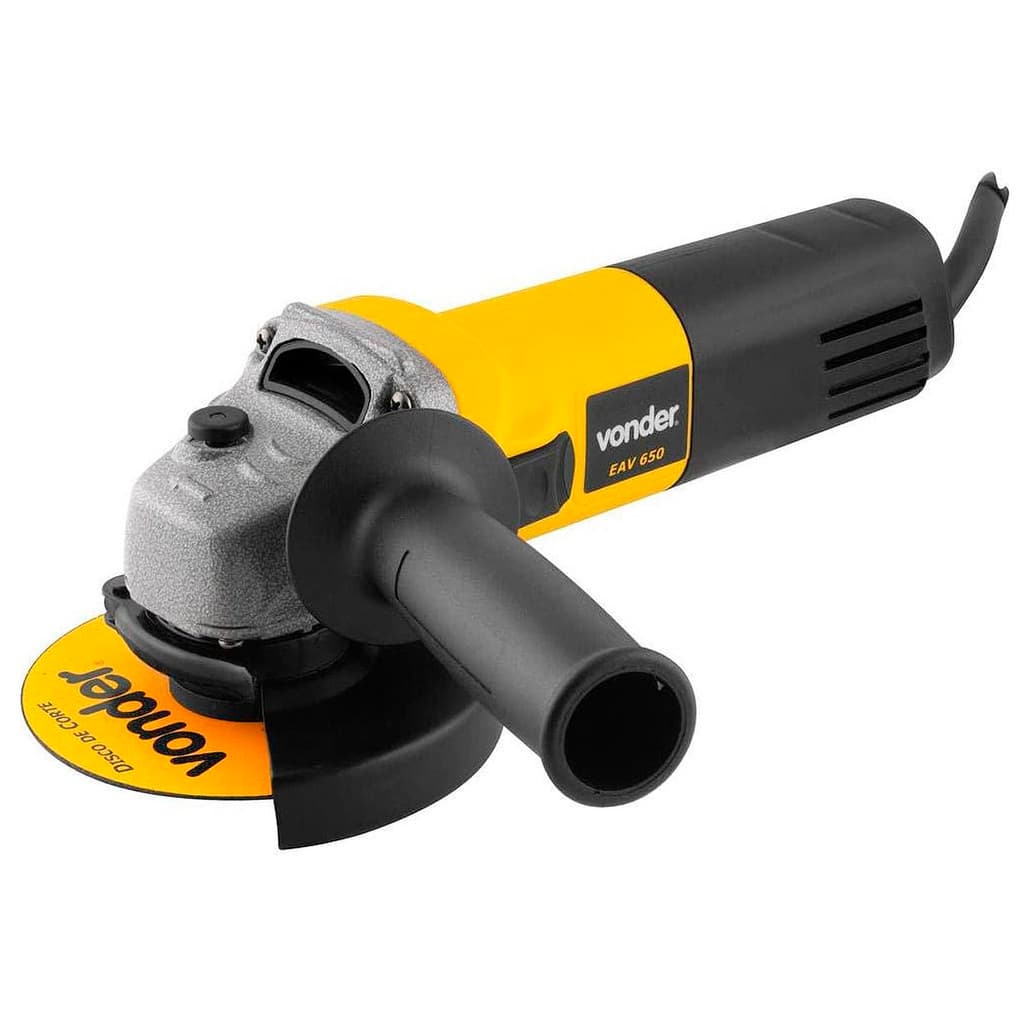 Esmerilhadeira Vonder Angular Lixadeira Eav650 3 Discos 127v