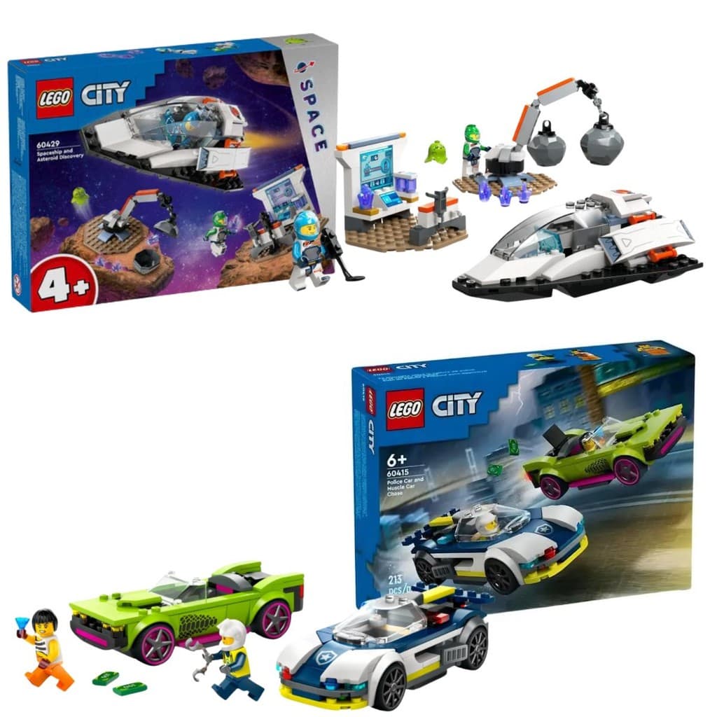 Bloco De Montar Exploração e Aventura Veículos - Lego