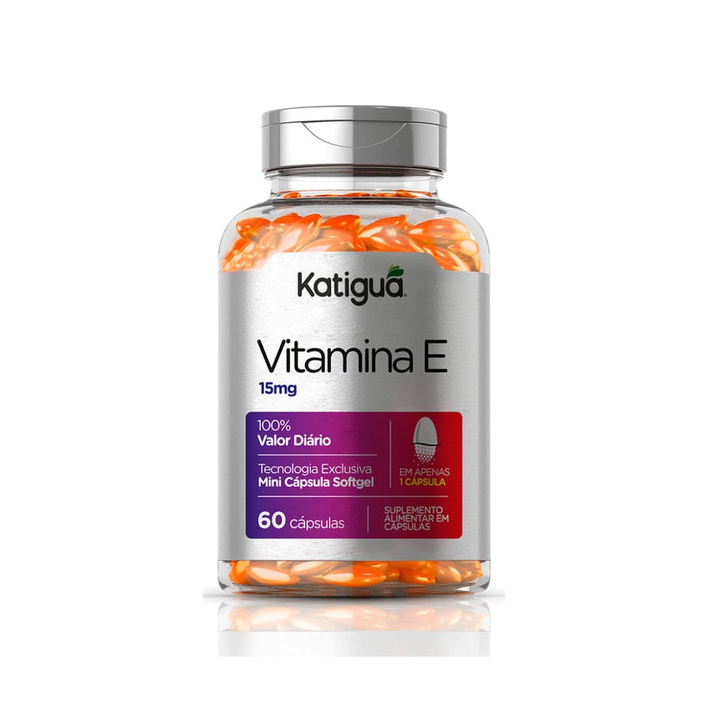 Vitamina E 400mg 60cápsulas softgel Katiguá