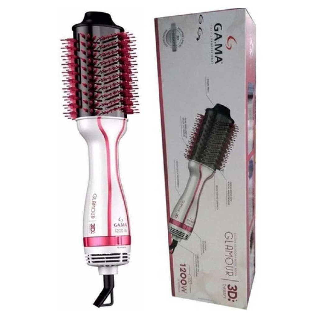 Escova Secadora Gama Brush 3d 1200w 3 Em 1 Profissional