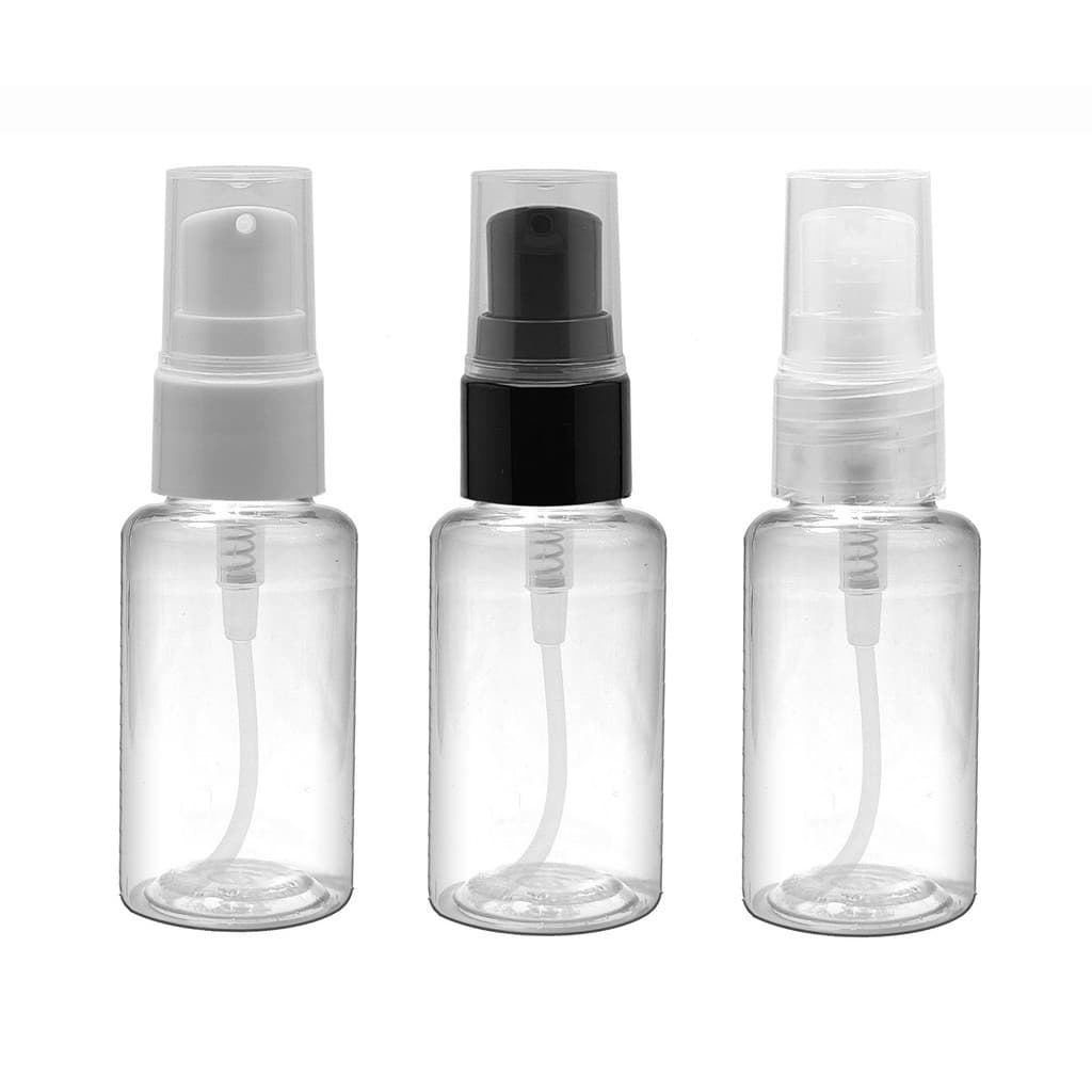20 Frascos 30 Ml Reto em Plástico Pet com Válvula Reparadora para Shampoo creme Gel