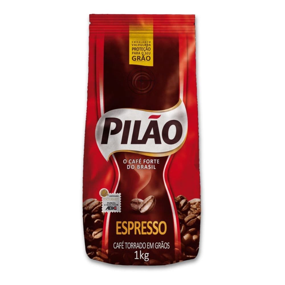 Cafe Pilao Torrado em Graos Espresso 1kg