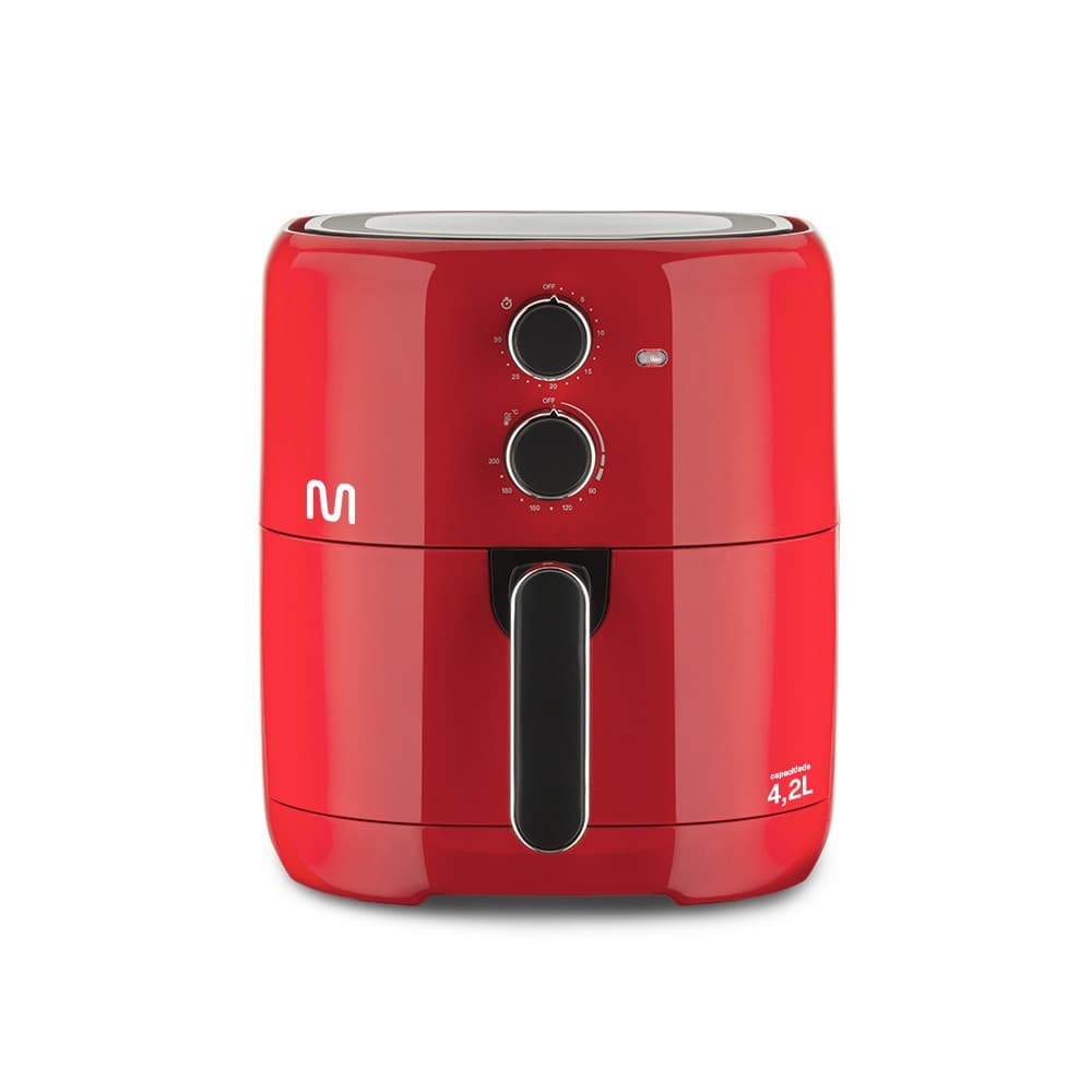 Fritadeira Elétrica sem óleo Air Fryer 4,2L 1500W 127V Vermelha Multi - GO209OUT [Remanufaturado com garantia]