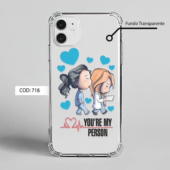 Capinha Capa Case Celular Personalizada Grey's Anatomy