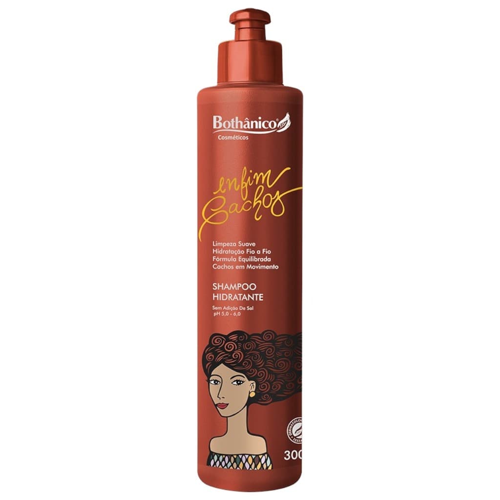 Shampoo Hidratante Enfim Cachos 300ml Bothanico