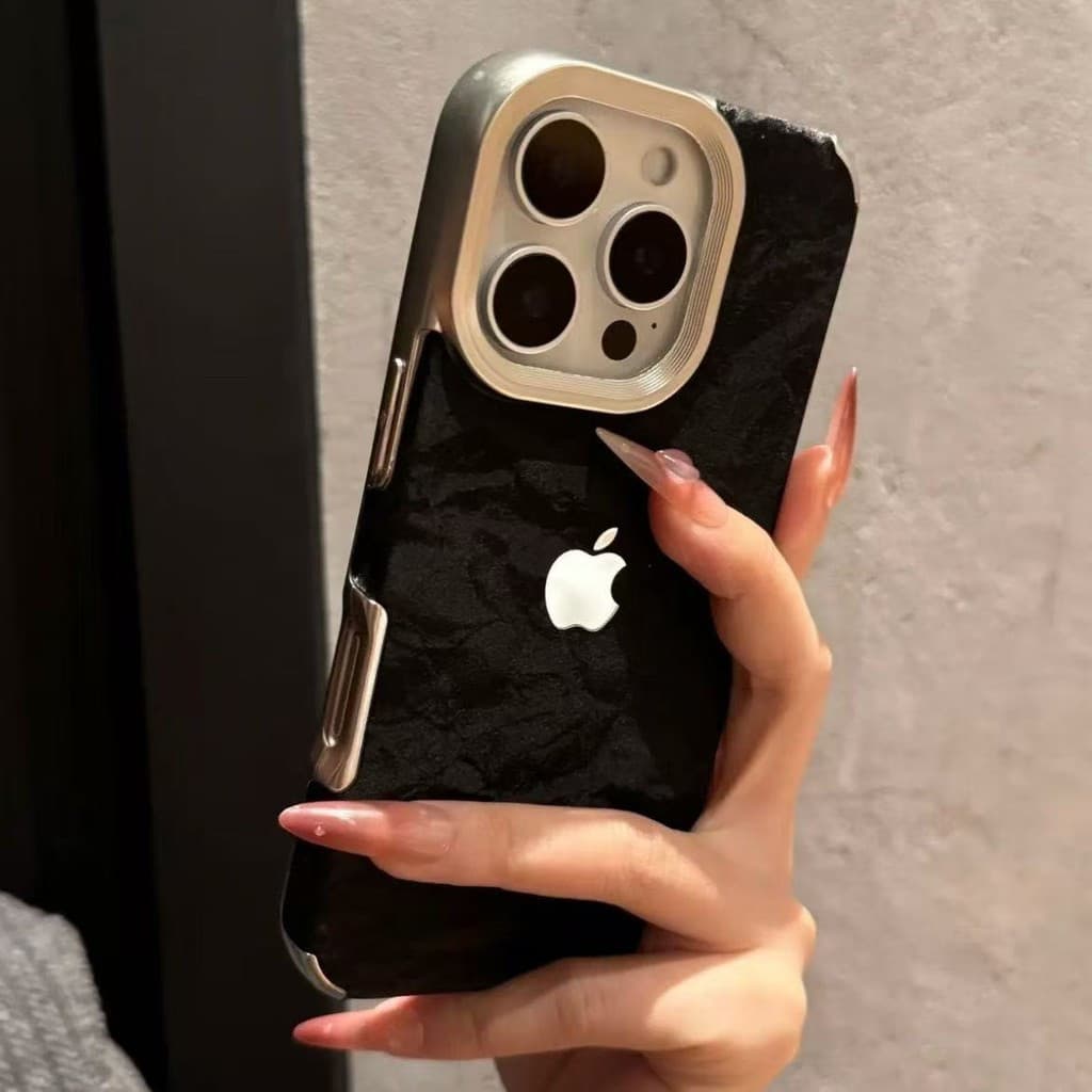 Capa Protetora De Couro De Luxo Adequada Para iPhone 11 12 13 14 15 16 17 Pro Max Plus