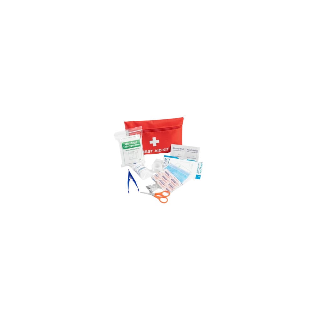 Kit Bolsa Primeiro Socorros Sobrevivência 12 Peças