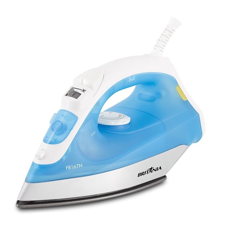 FERRO DE PASSAR A VAPOR BRITANIA 1120W  Azul 220V