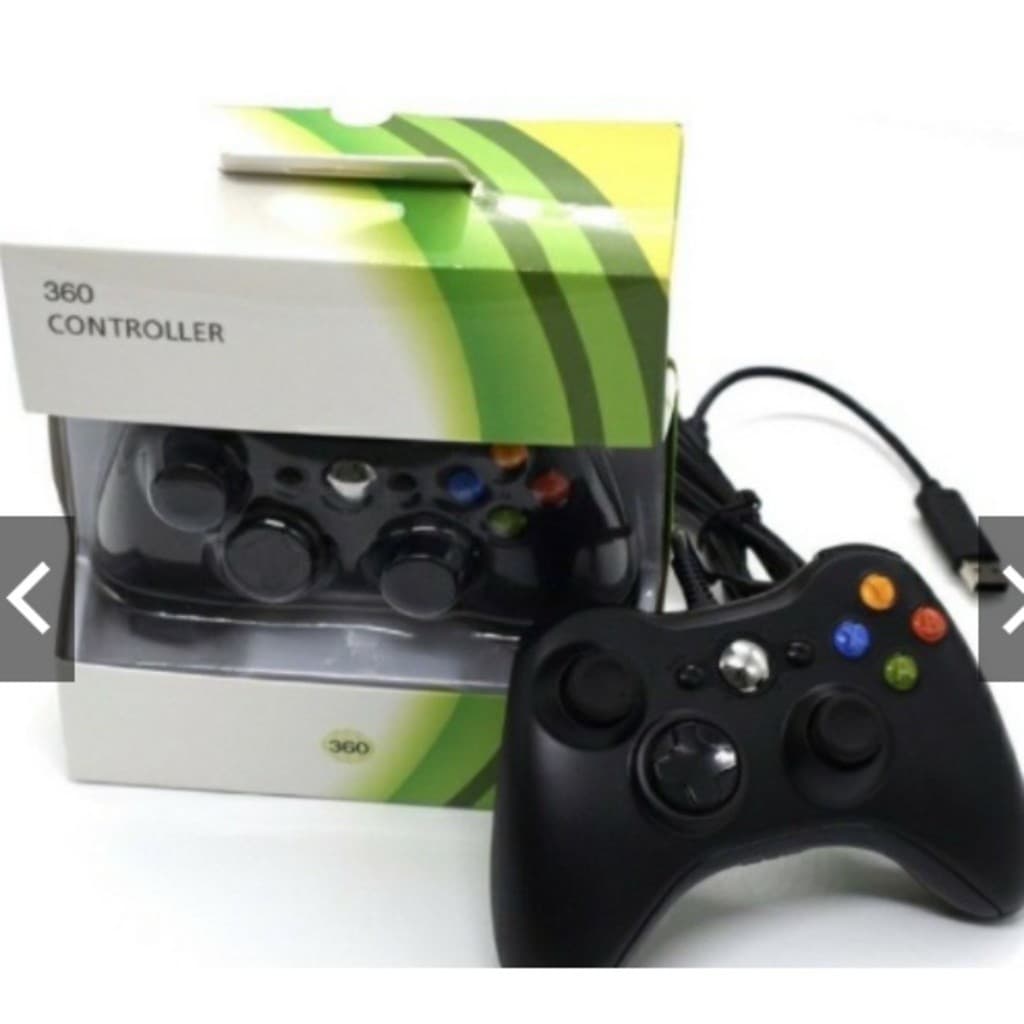 Controle De Xbox 360 Com Fio Para Video Game e PC/m