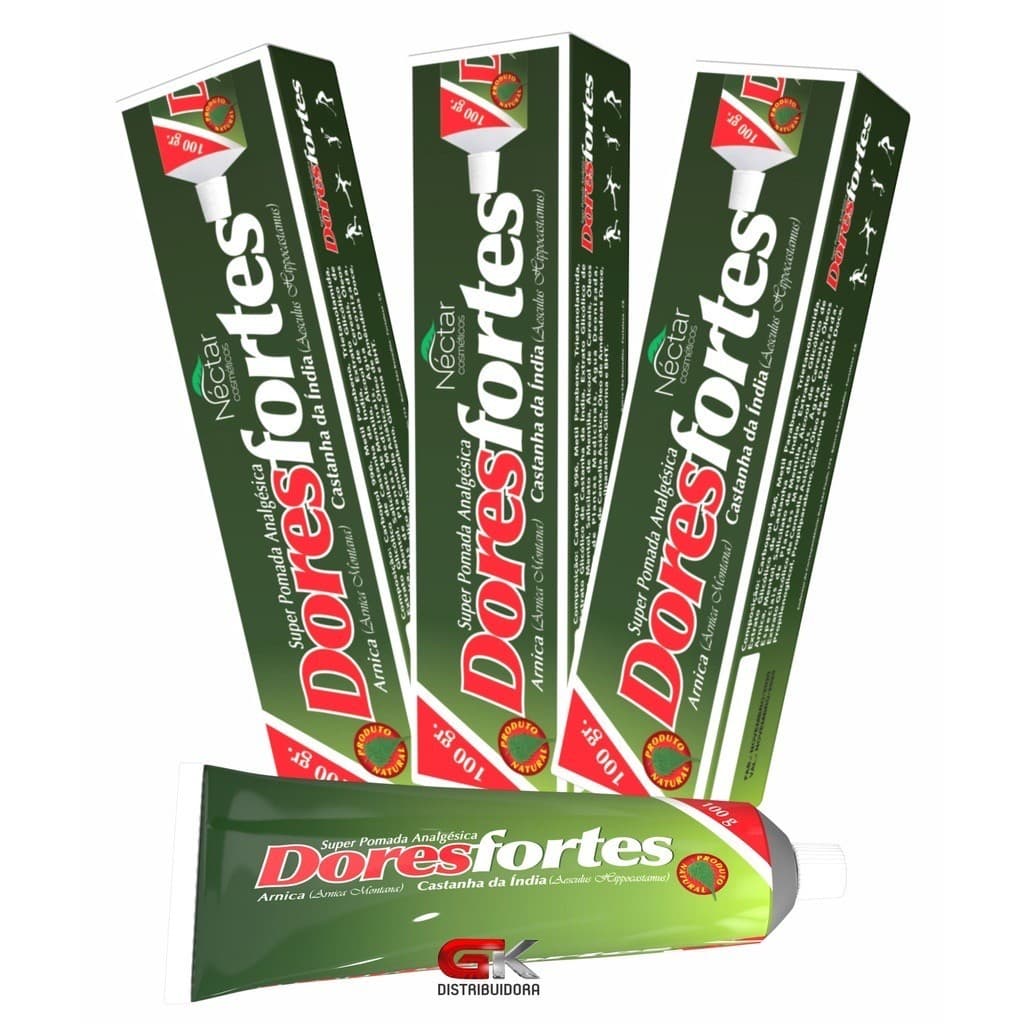￼Kit com 12 Pomadas Dores Fortes Super Pomada Analgésica Atacado