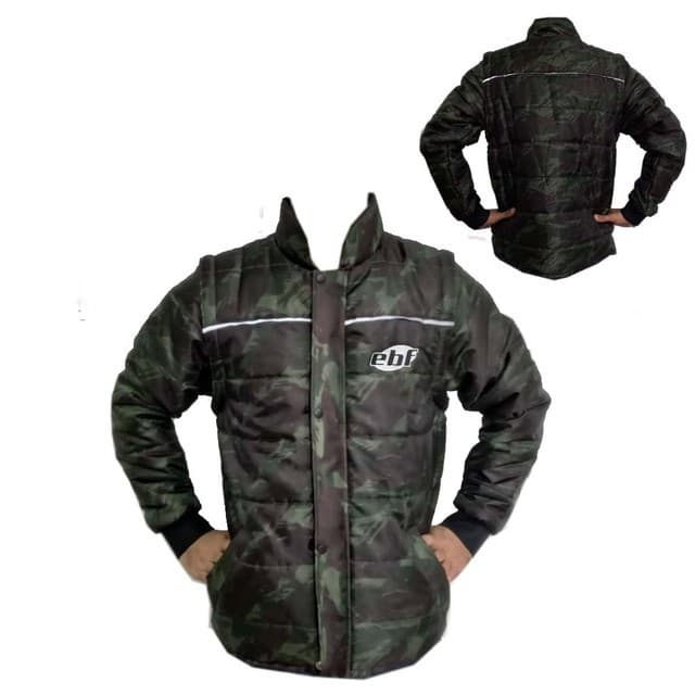 Jaqueta motoboy masculina EBF Camuflada