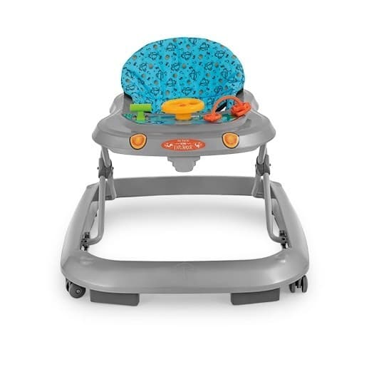 Andador Infantil Musical Para Bebê Cinza Tutti Baby